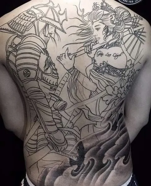 900+ ý tưởng hay nhất về Samurai tattoo trong 2026