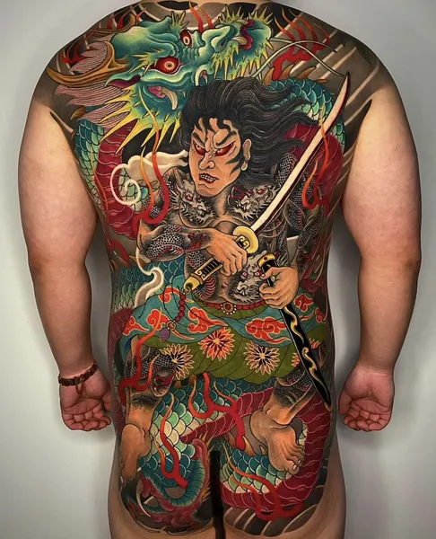 900+ ý tưởng hay nhất về Samurai tattoo trong 2026