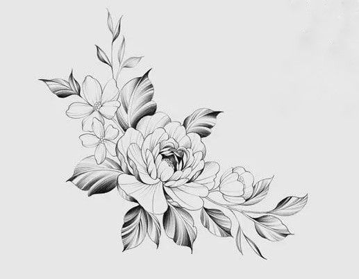 flowers tattoo