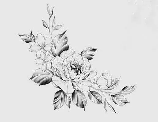 flowers tattoo
