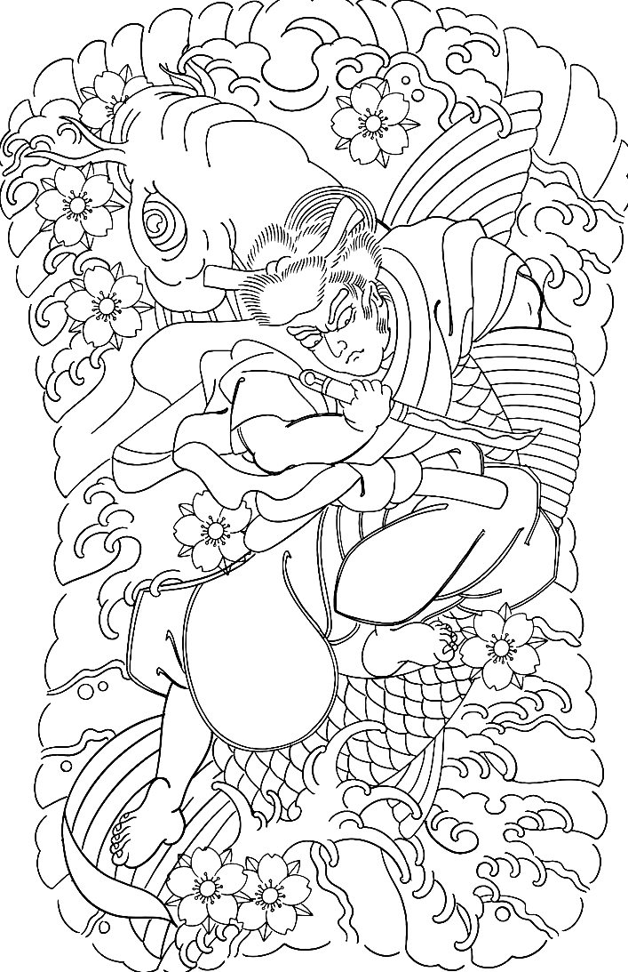 900+ ý tưởng hay nhất về Samurai tattoo trong 2026