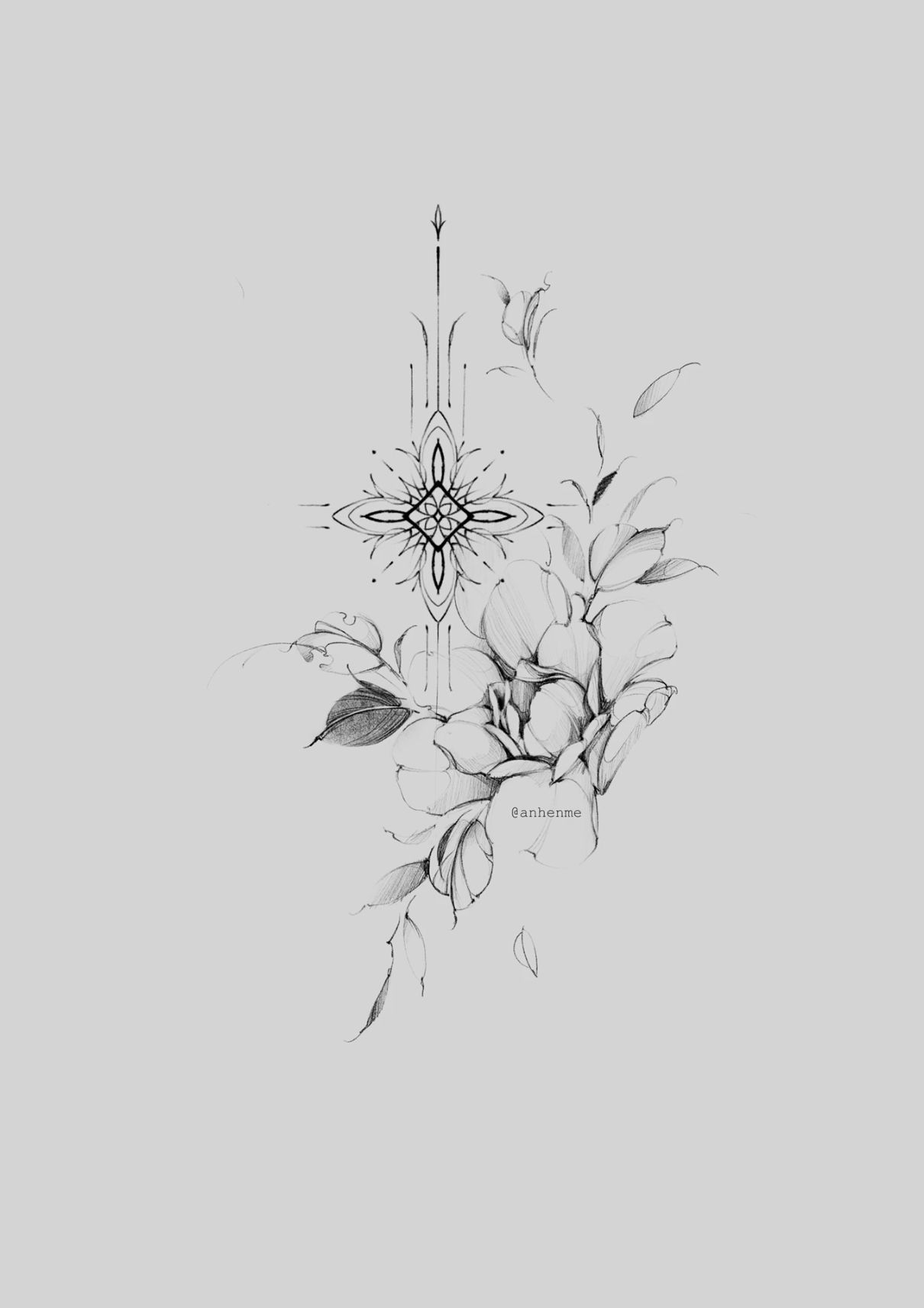 flowers tattoo