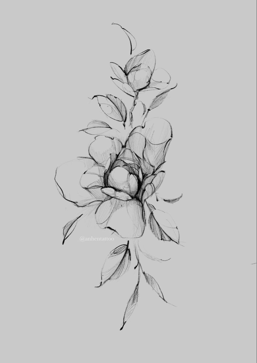 flowers tattoo