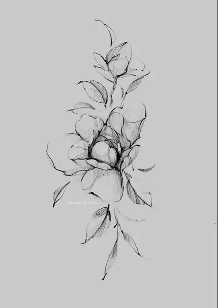 flowers tattoo