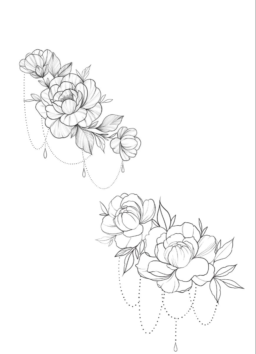 flowers tattoo