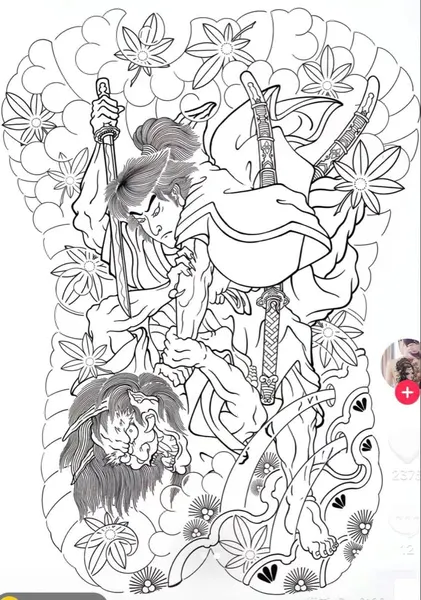 900+ ý tưởng hay nhất về Samurai tattoo trong 2026