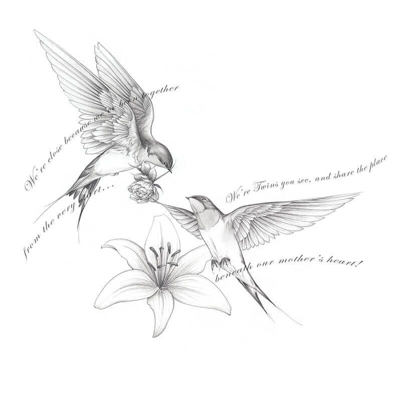 flowers tattoo