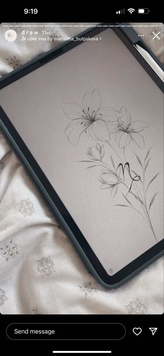 flowers tattoo
