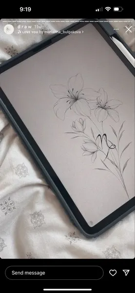 flowers tattoo