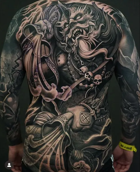 900+ ý tưởng hay nhất về Samurai tattoo trong 2026