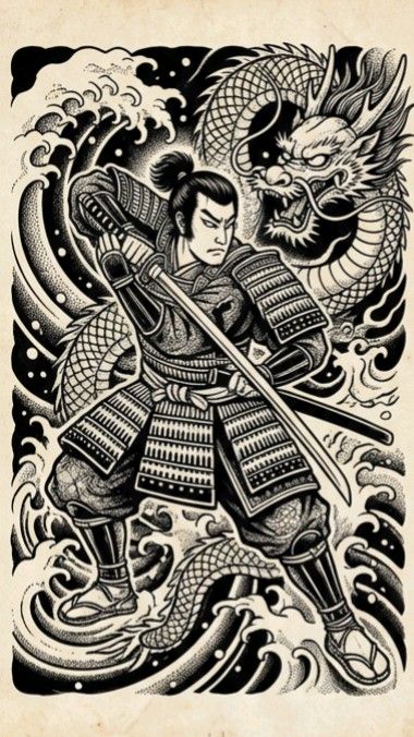 900+ ý tưởng hay nhất về Samurai tattoo trong 2026
