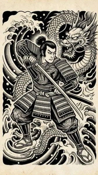 900+ ý tưởng hay nhất về Samurai tattoo trong 2026