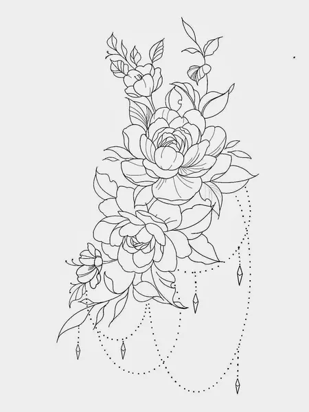 flowers tattoo