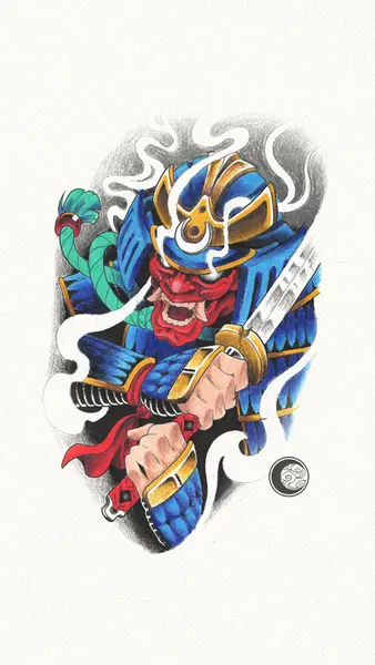 900+ ý tưởng hay nhất về Samurai tattoo trong 2026