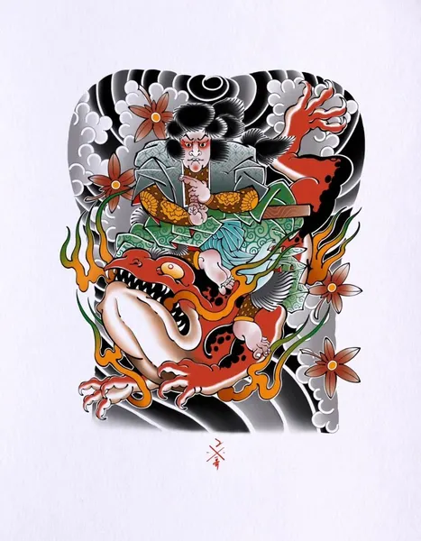 900+ ý tưởng hay nhất về Samurai tattoo trong 2026