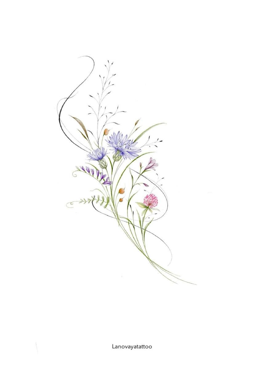 flowers tattoo