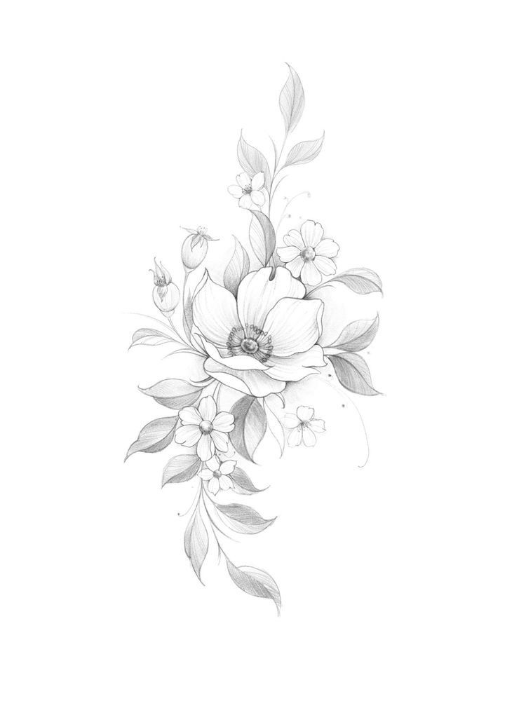 flowers tattoo