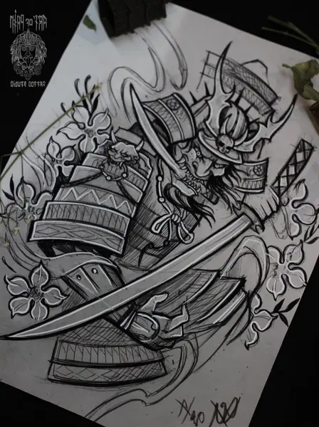 900+ ý tưởng hay nhất về Samurai tattoo trong 2026