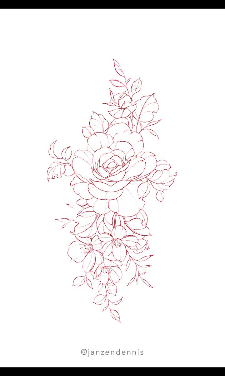 flowers tattoo