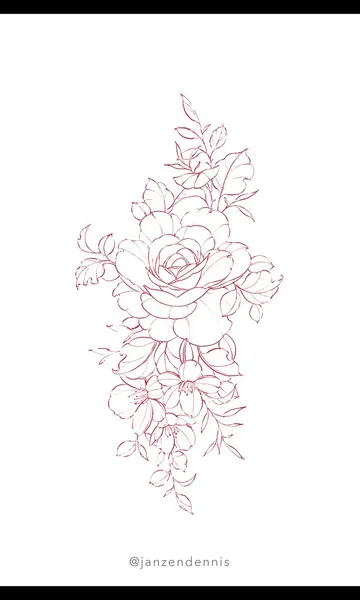 flowers tattoo