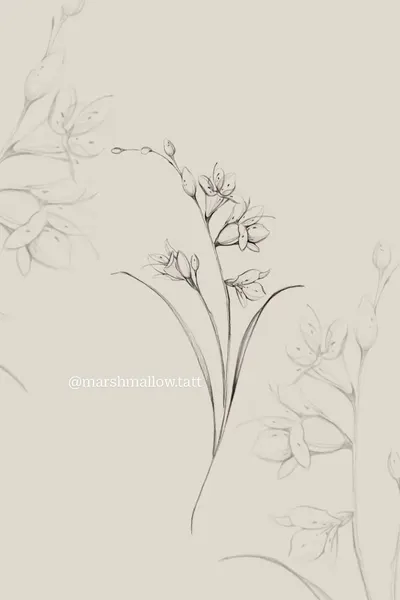 flowers tattoo