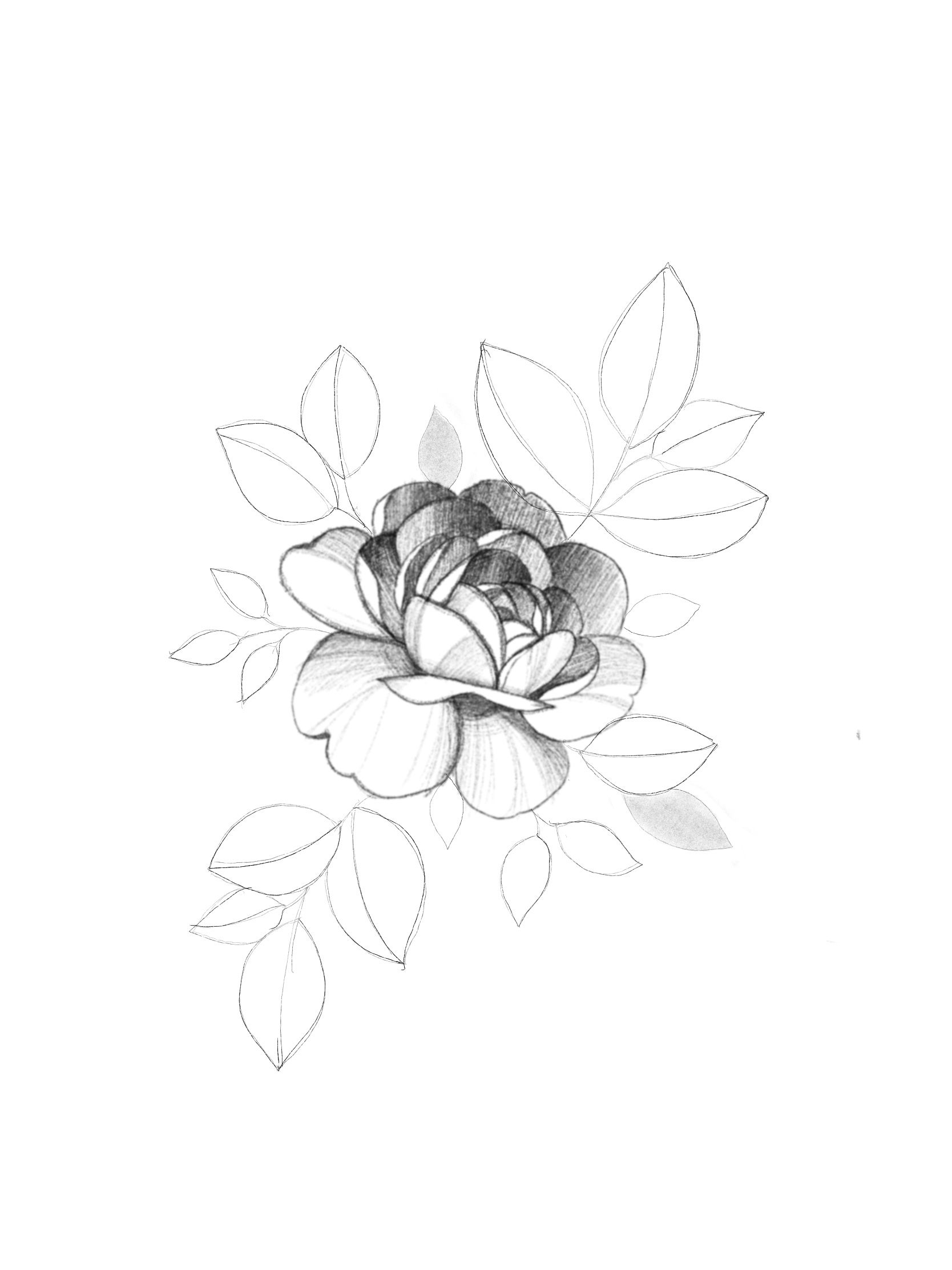 flowers tattoo