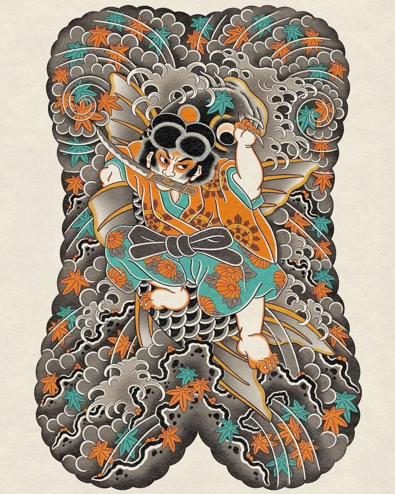900+ ý tưởng hay nhất về Samurai tattoo trong 2026