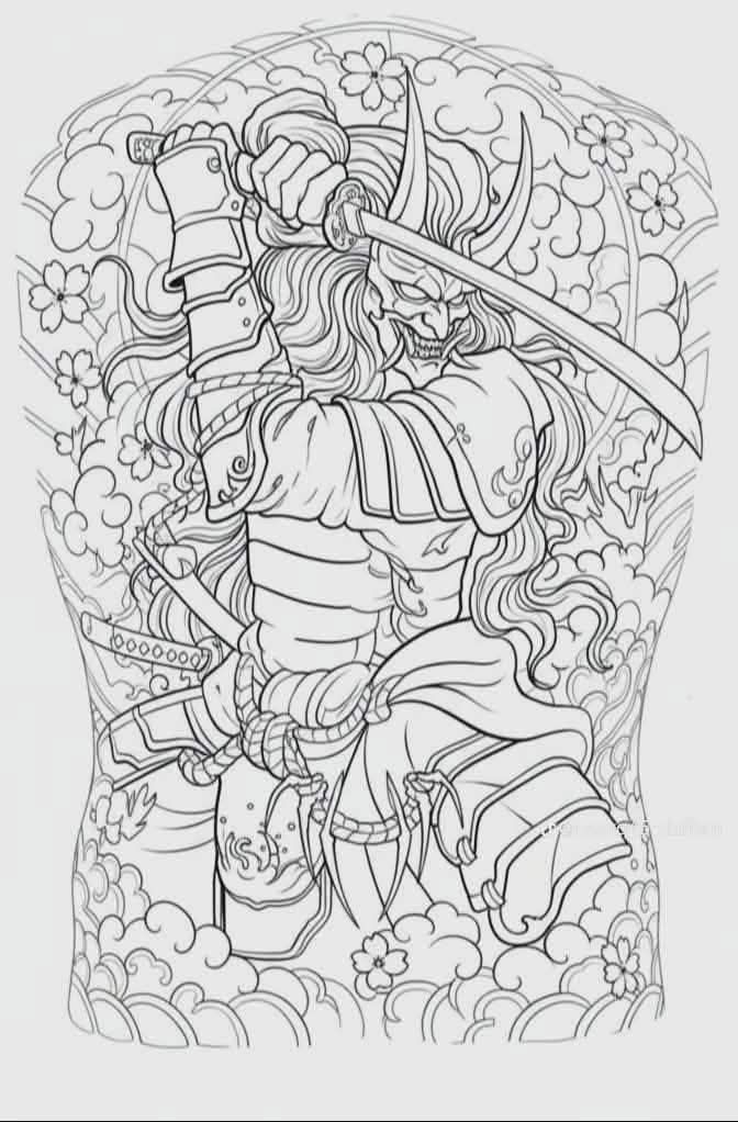 900+ ý tưởng hay nhất về Samurai tattoo trong 2026