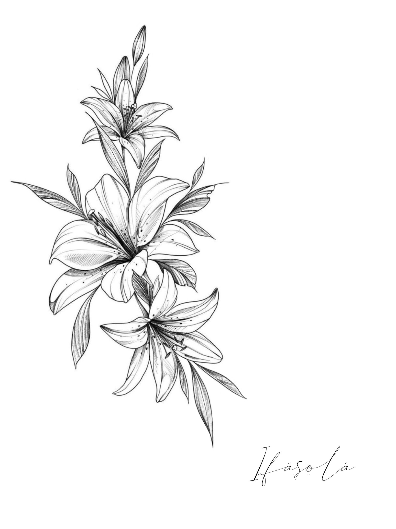 flowers tattoo