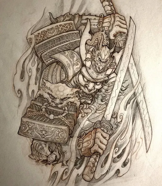 900+ ý tưởng hay nhất về Samurai tattoo trong 2026