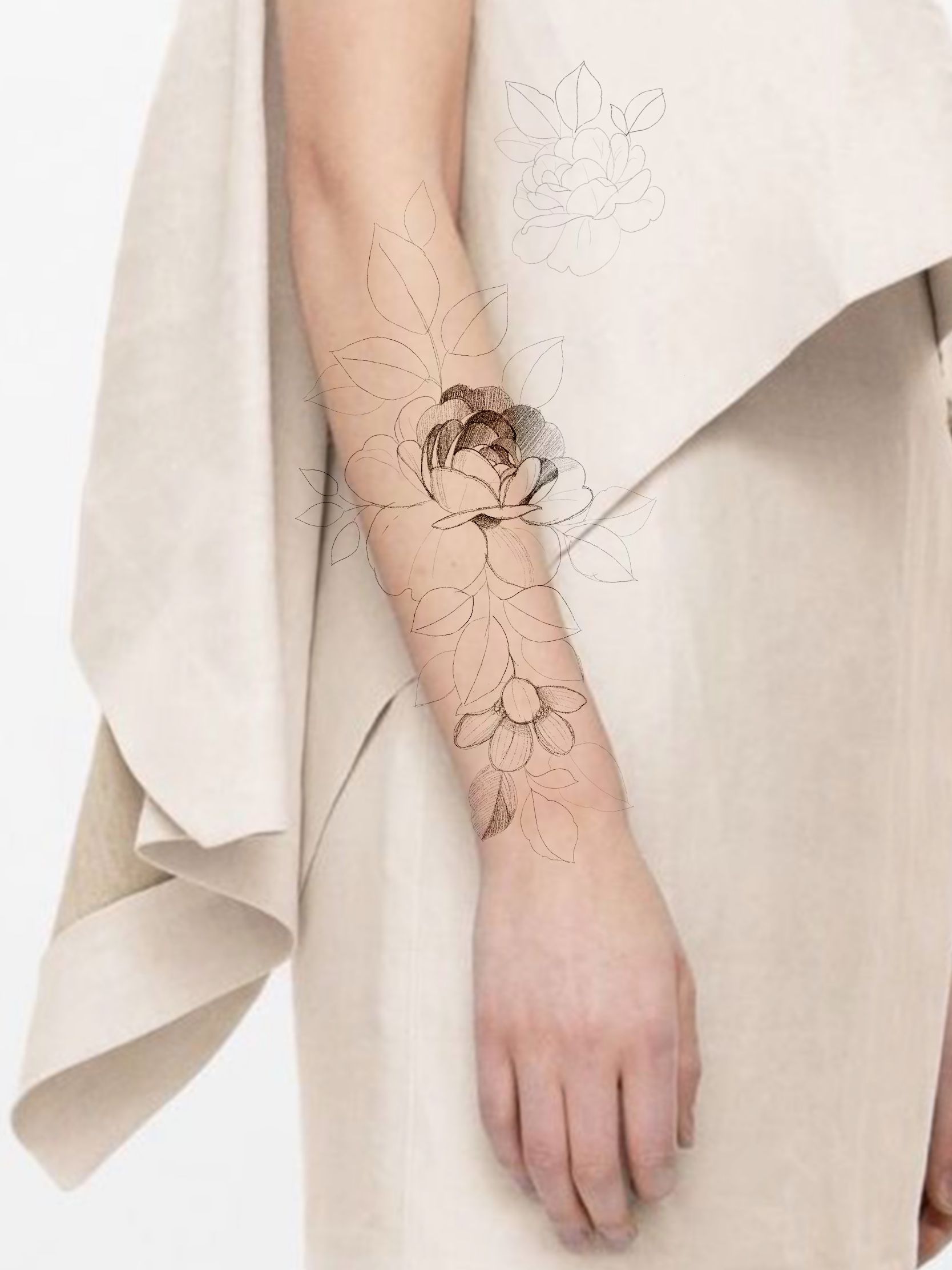 flowers tattoo