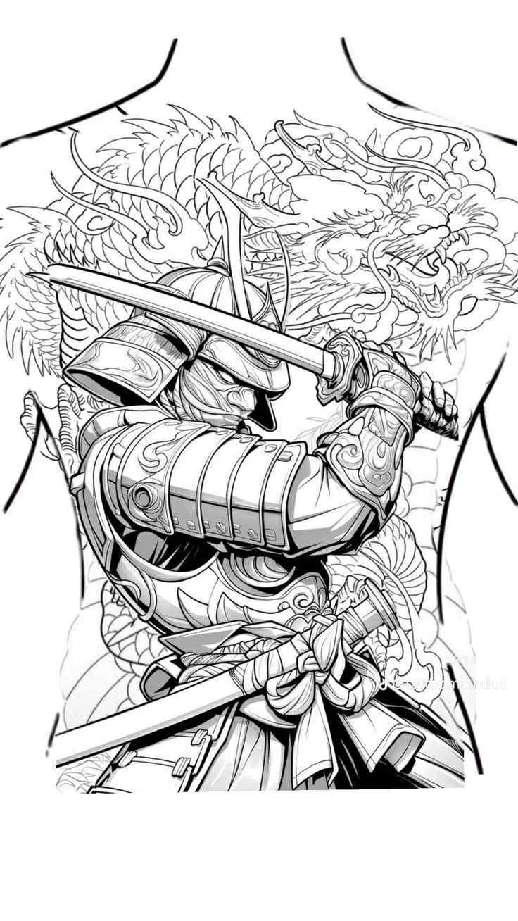 900+ ý tưởng hay nhất về Samurai tattoo trong 2026