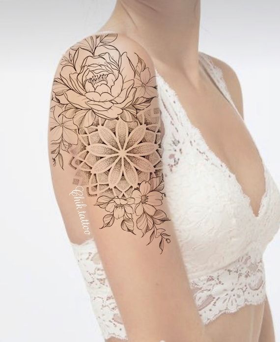flowers tattoo