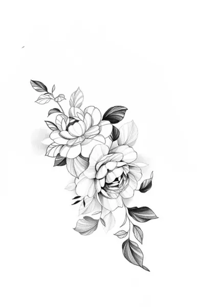 flowers tattoo