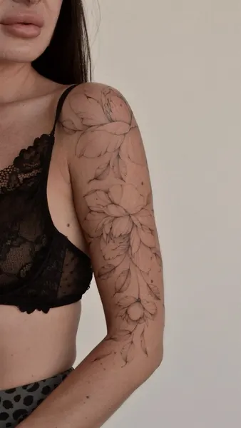 flowers tattoo