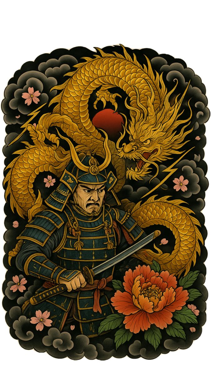 900+ ý tưởng hay nhất về Samurai tattoo trong 2026