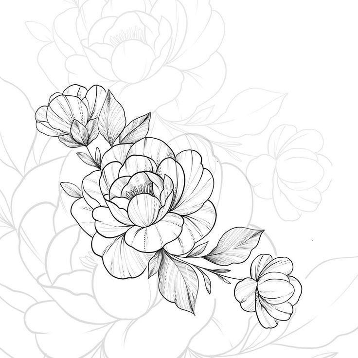 flowers tattoo