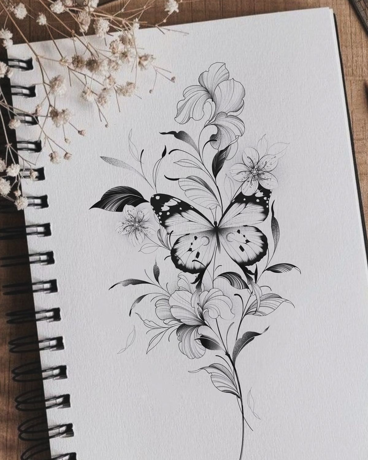 flowers tattoo