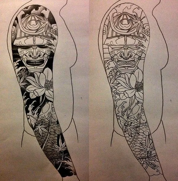 900+ ý tưởng hay nhất về Samurai tattoo trong 2026