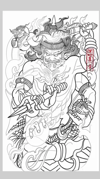 900+ ý tưởng hay nhất về Samurai tattoo trong 2026