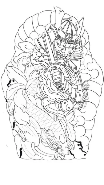 Samurai tattoo idea