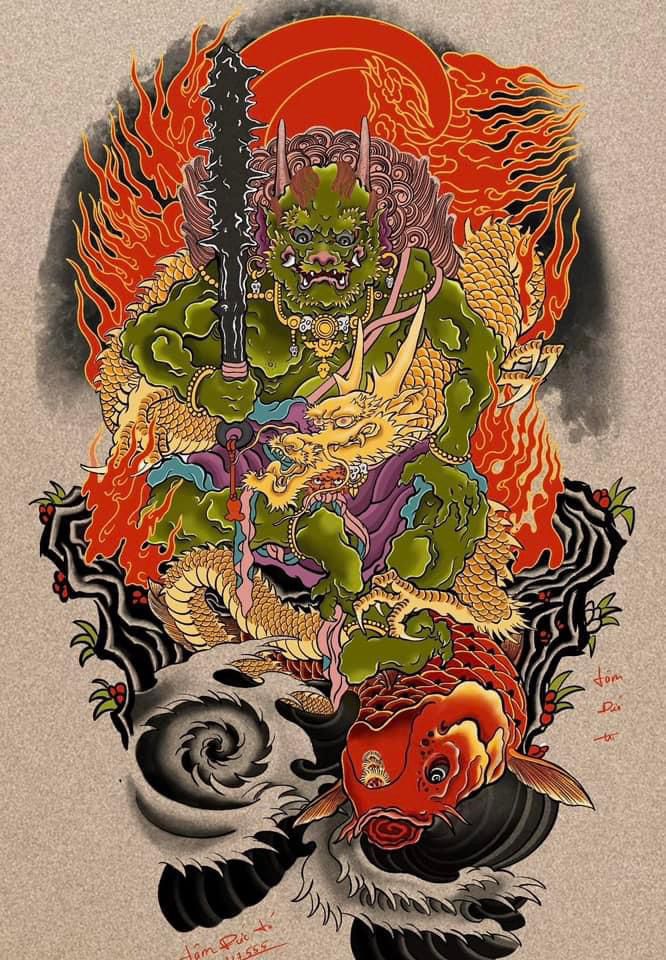 900+ ý tưởng hay nhất về Samurai tattoo trong 2026