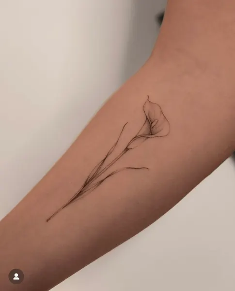 flowers tattoo