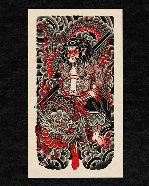 900+ ý tưởng hay nhất về Samurai tattoo trong 2026