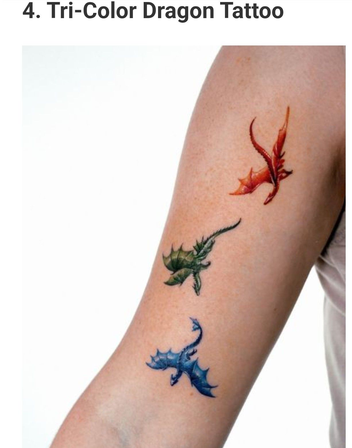 Dragon Tattoos ideas