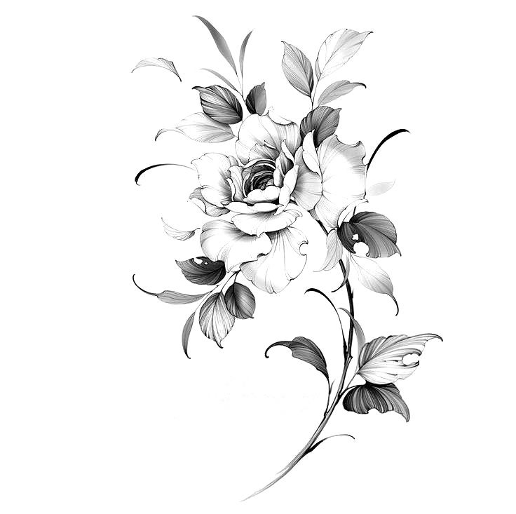 flowers tattoo
