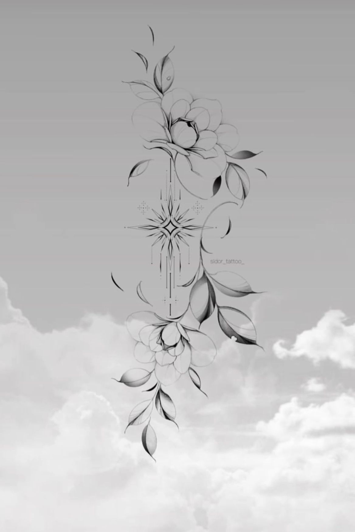 flowers tattoo